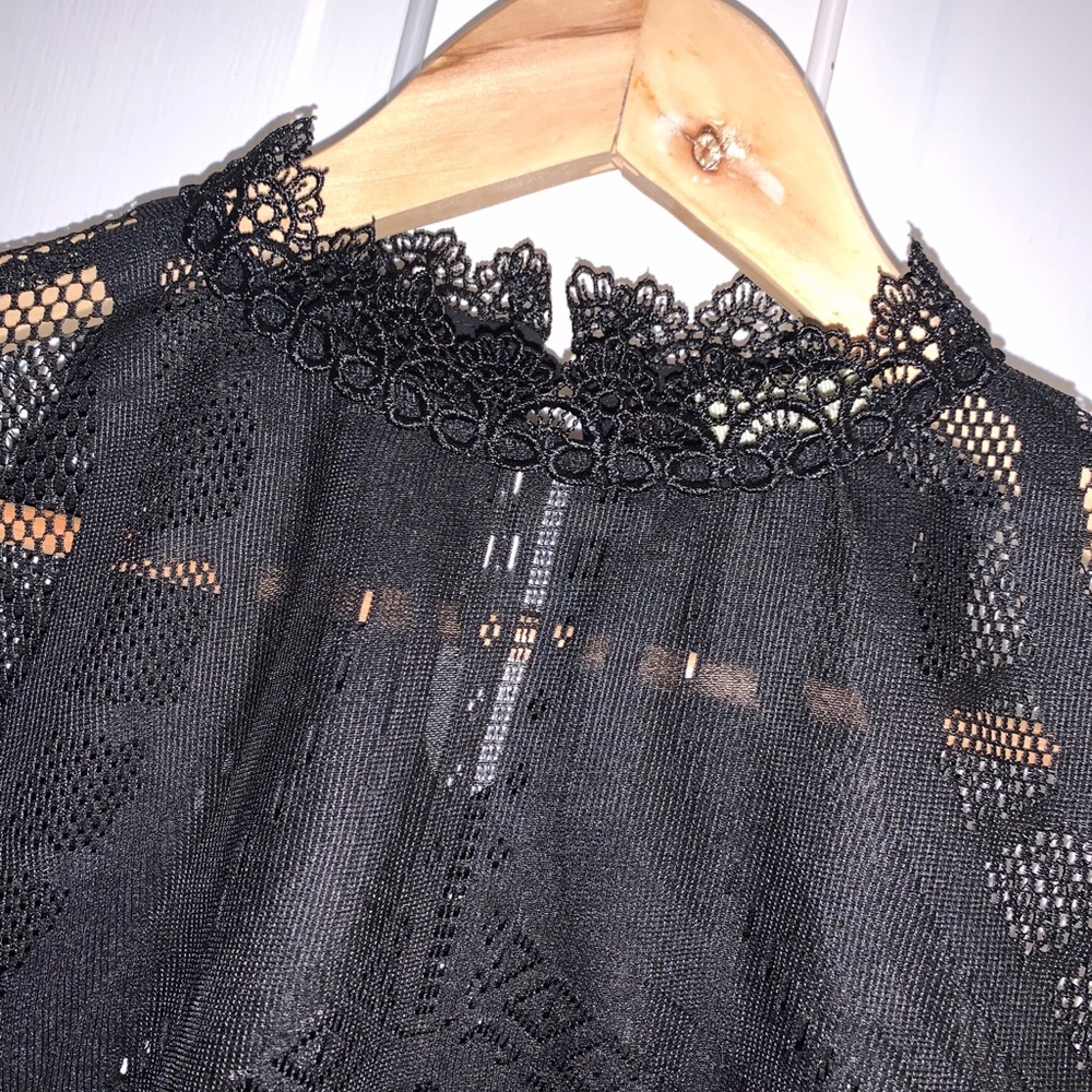 Mock Neck Bodysuit - Picture 3 of 11